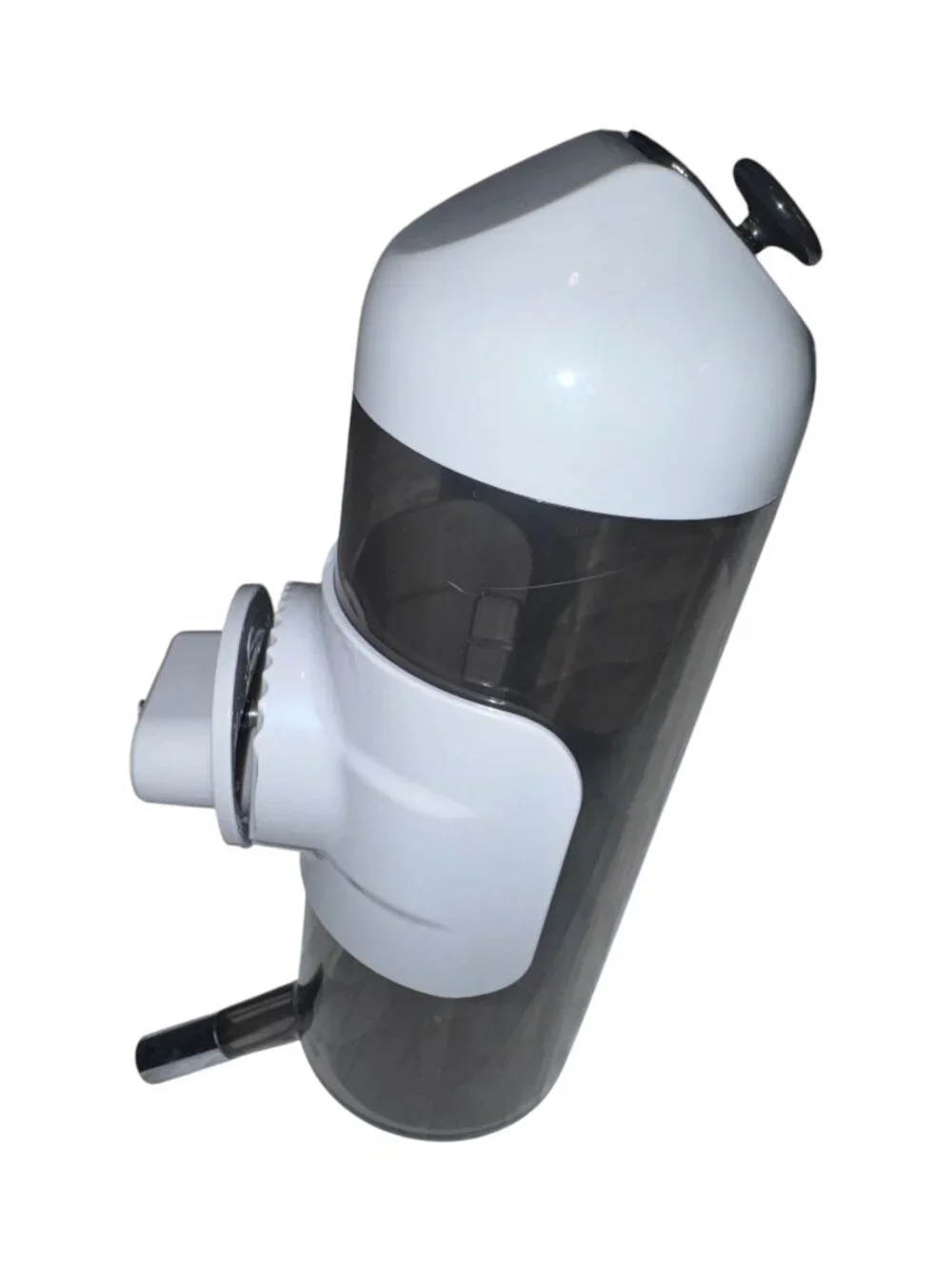 White Wall-Mounted Pet Feeder Dispenser